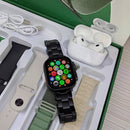 WS 80 ULTRA 2 | +Fone bluetooth | Kit 7 pulseiras | Toque duplo | Segunda geração