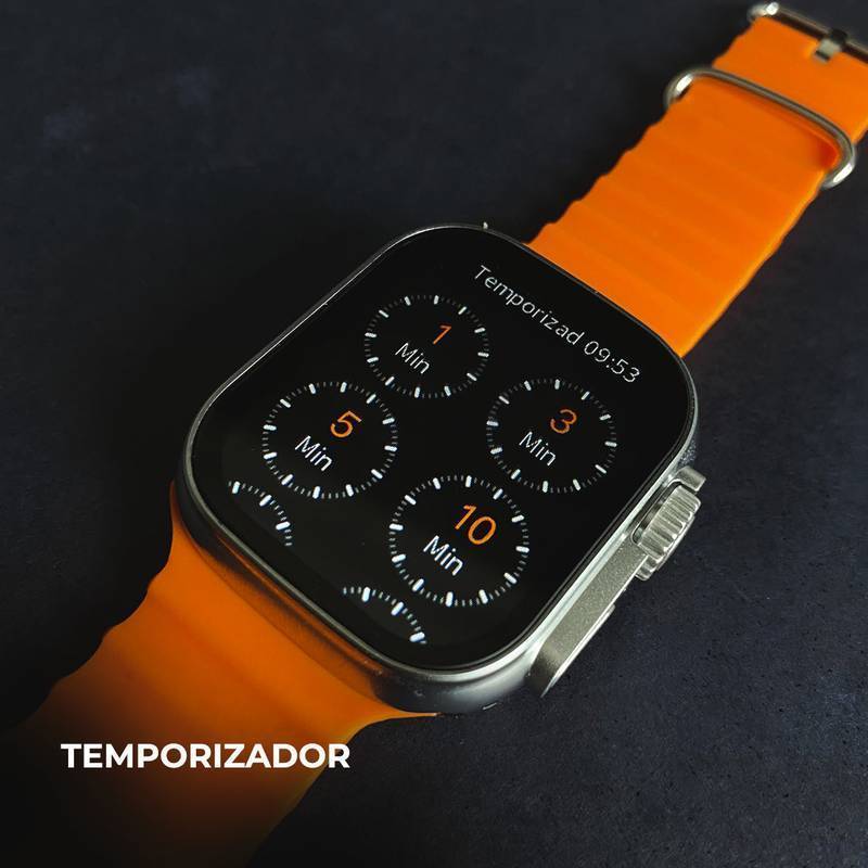 WS-79 ULTRA 2 | Kit 3 pulseiras | Pulseira de Couro e Metal | Segunda geração