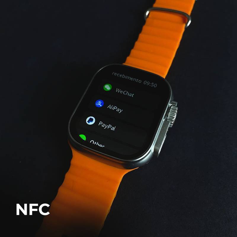 WS 80 ULTRA 2 | +Fone bluetooth | Kit 7 pulseiras | Toque duplo | Segunda geração