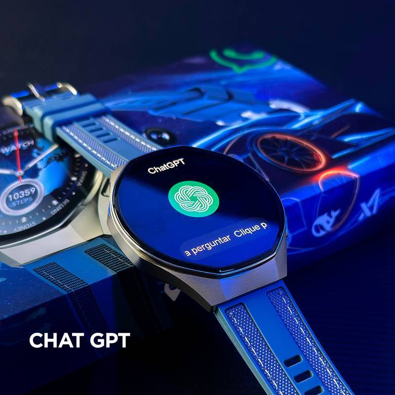 M9 | GPS de Alta Precisão | AMOLED | IA Integrada (ChatGPT) | Resistência IP68