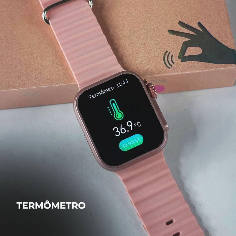 WS26 Ultra 2 mini 42mm | 4 pulseiras | Acabamento premium | Dual touch