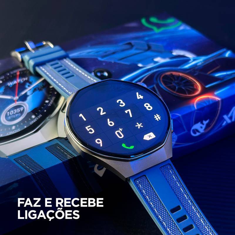 M9 | GPS de Alta Precisão | AMOLED | IA Integrada (ChatGPT) | Resistência IP68