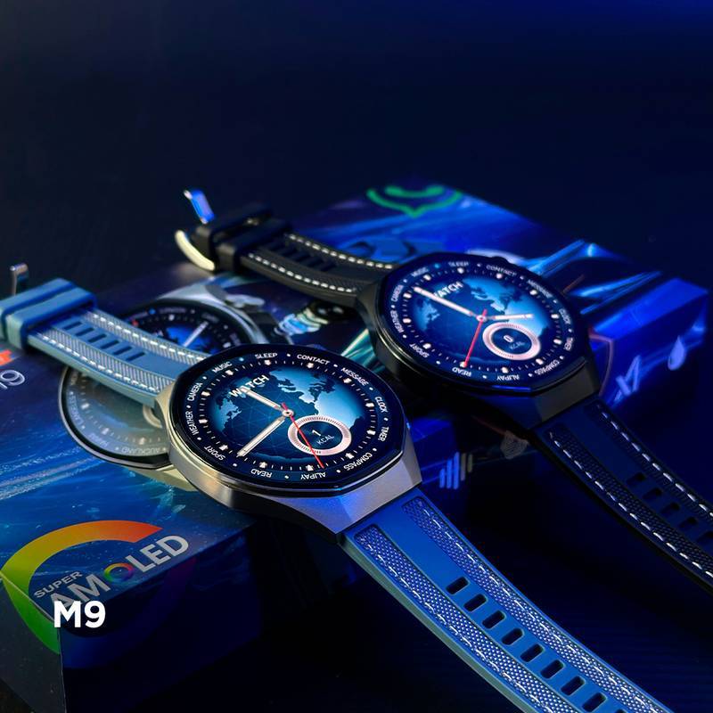 M9 | GPS de Alta Precisão | AMOLED | IA Integrada (ChatGPT) | Resistência IP68