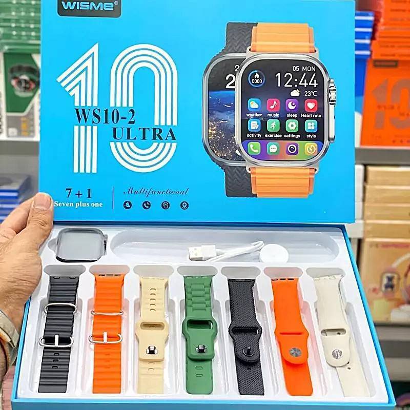 WS10-2 ULTRA | kit 7 pulseiras | toque duplo |segunda geração