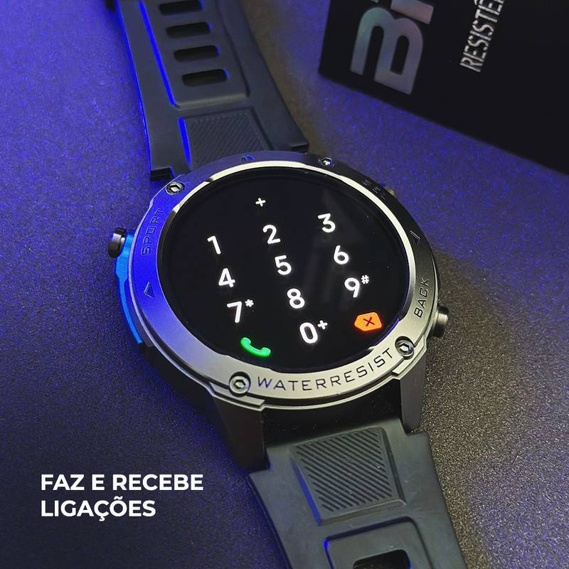 BRAVE | GPS | 5ATM Aprova de água do mar | Resistência IP69k