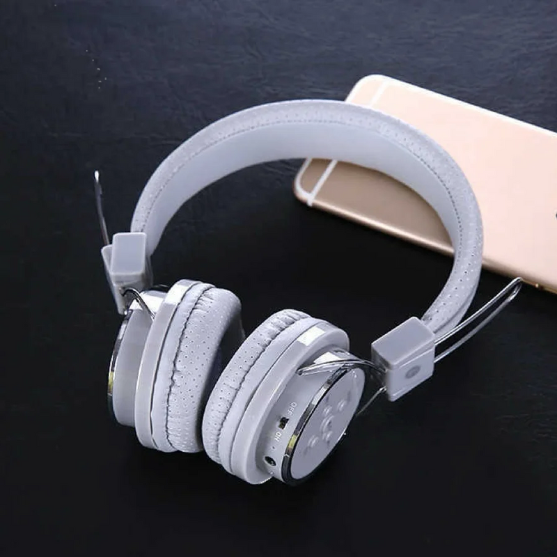 Fone De Ouvido Sem Fio bluetooth fm mp3 Micro Sd Usb B-05 Headphone Universal Sd P2 B05