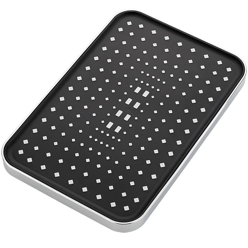 14 Inch new High Pressure Top Spray Rain Shower Head Larger Flow Supercharge Rainfall Showerhead 360° Swivel Water Saving