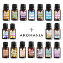 Kit com 5 Essências de 15ml para Aromatizador, Difusor e Umidificador Hidrossolúvel para Ambientes