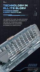 Conjunto de Chaves de Fenda Magnéticas 180 em 1