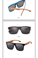 Óculos de Sol HU WOOD – Polarizados, Espelhados e UV400