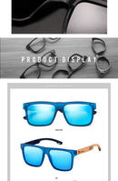 Óculos de Sol HU WOOD – Polarizados, Espelhados e UV400