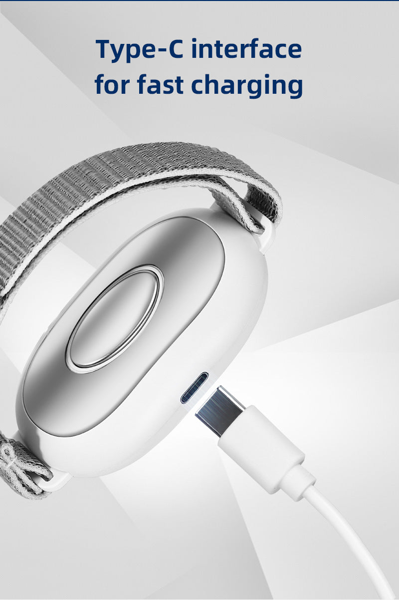 Dispositivo inteligente massageador de pulso para dormir, alívio de ansiedade, sono neurológico, insônia e dispositivo calmante