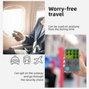 Console de Jogo Portátil com 500 Jogos Clássicos – Mini Console Retrô com Tela LCD, Recarregável,