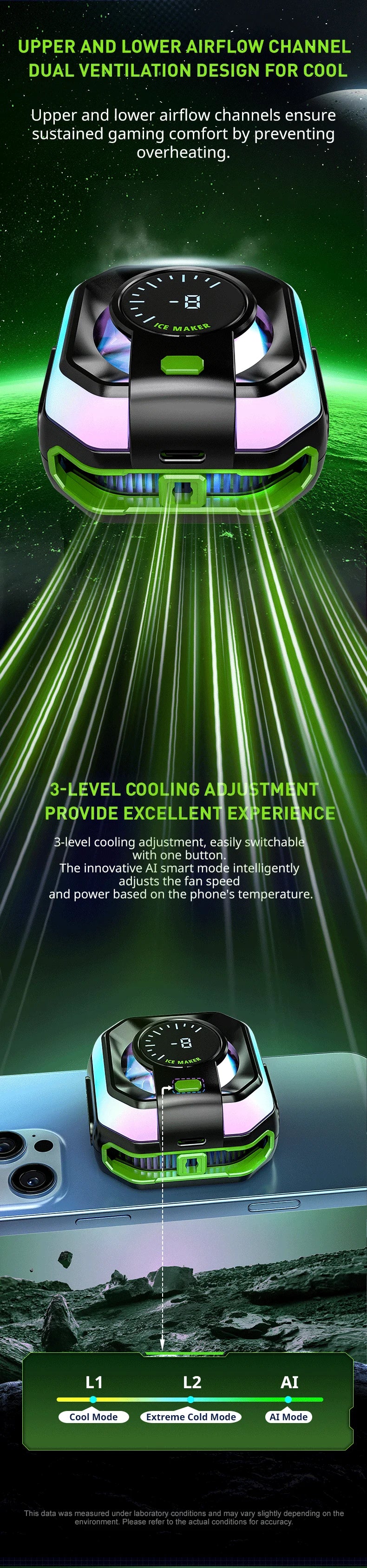 Novo Cooler Magnético para Celular