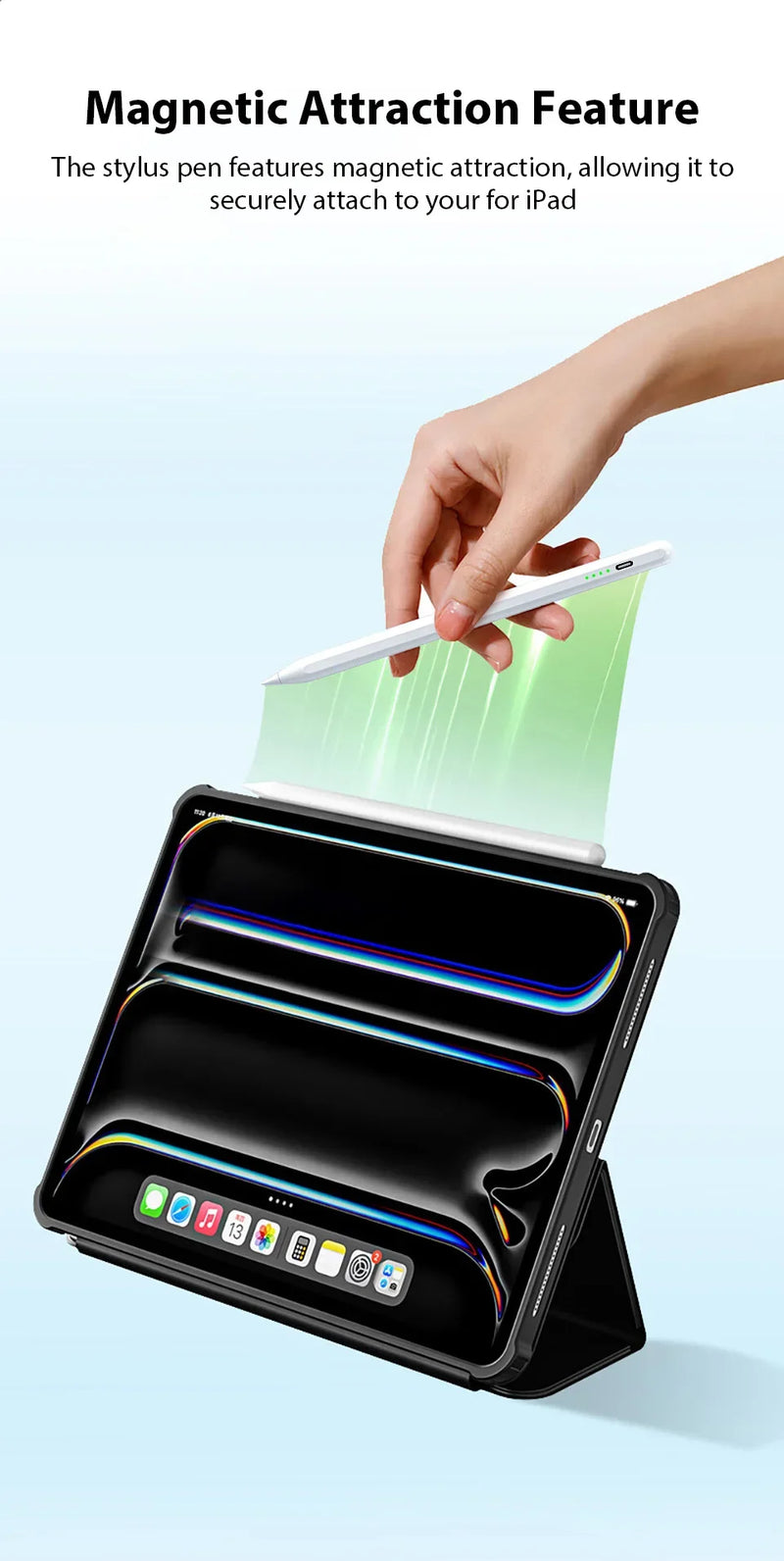 Caneta Stylus para Apple Pencil compatível com iPad