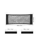 Rede Elástica com Adesivo de Parede, Ideal para Organização no Porta-Malas do Carro e Armazenamento Doméstico.