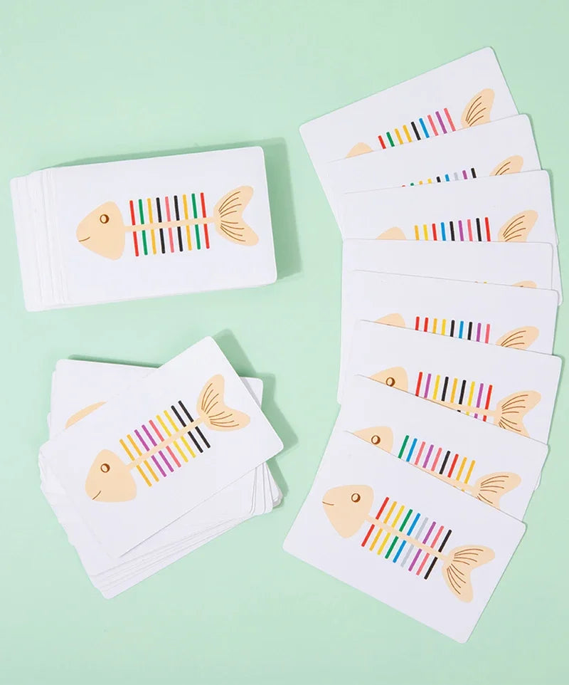 Osso de peixe quebra-cabeça