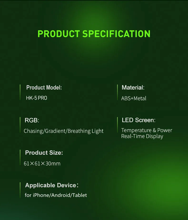 Novo Cooler Magnético para Celular