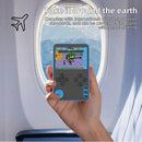 Console de Jogo Portátil com 500 Jogos Clássicos – Mini Console Retrô com Tela LCD, Recarregável,