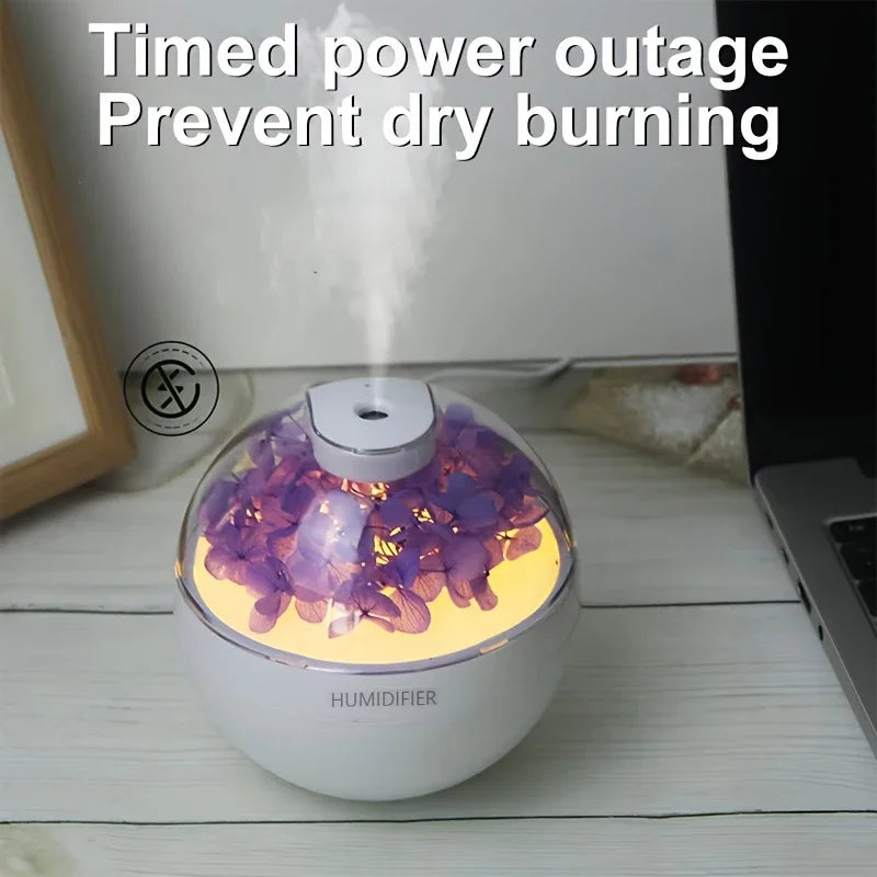 Mini Umidificador de Ar de Mesa para Casa e Escritório com Umidificação Silenciosa