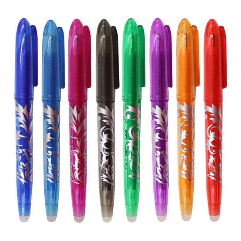Caneta gel apagável multi-color0.5mm 4/8 peças