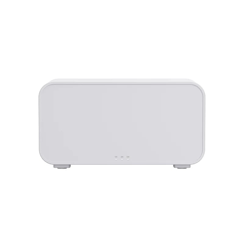 Difusor de Aroma Mini — Umidificador de Ar com Chama Colorida 7 Cores, Adicione Óleo Essencial, Aromaterapia com Timer para Casa, Quarto e Escritório