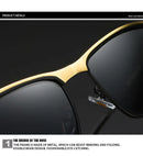 Óculos de Sol Polarizados de Luxo BMW