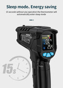 Termômetro Digital Infravermelho Mestek com Laser, Medidor de Temperatura sem Contato, Pirômetro, Higrômetro e Termômetro IR.