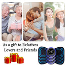 Massageador elétrico de pescoço com 8 modos e 19 engrenagens, ferramenta para alívio da dor muscular cervical nas costas, ombro, perna, corpo e mini almofada de massagem relaxante.