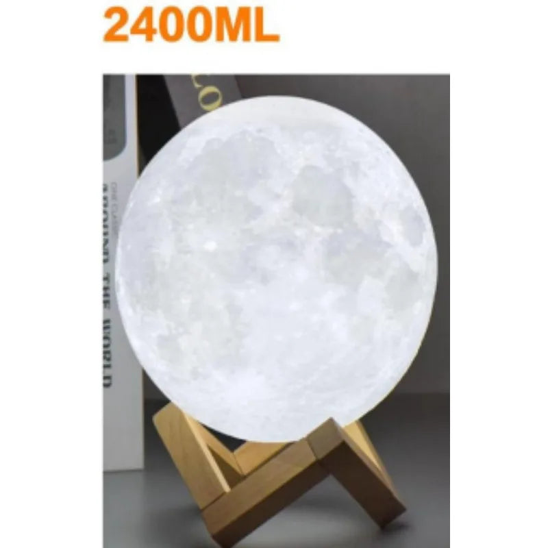 Luz Noturna LED Lua, Alimentada por Bateria, Luz de Estrela, Decoração para Quarto, Luz Noturna — 13cm / 15cm / 18cm — Luz de Lua