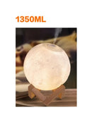 Luz Noturna LED Lua, Alimentada por Bateria, Luz de Estrela, Decoração para Quarto, Luz Noturna — 13cm / 15cm / 18cm — Luz de Lua