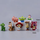 Conjunto com 8 Mini Figuras de 5cm – Toy Story 4 (Disney)