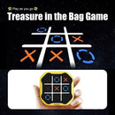 Jogo Eletrônico TIC-TAC-TOE 3 em 1 — Console de Jogo de Estratégia, Brinquedo Educativo Infantil