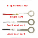 Kit de Ferramentas para Remoção de Terminais Automotivos — 3/11/18/38 Peças, Extrator de Pinos e Conectores Elétricos, Ferramentas Manuais para Reparos Elétricos em Carros.