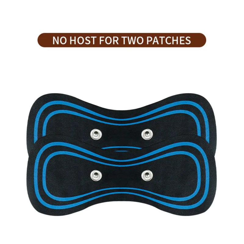 Massageador elétrico de pescoço com 8 modos e 19 engrenagens, ferramenta para alívio da dor muscular cervical nas costas, ombro, perna, corpo e mini almofada de massagem relaxante.