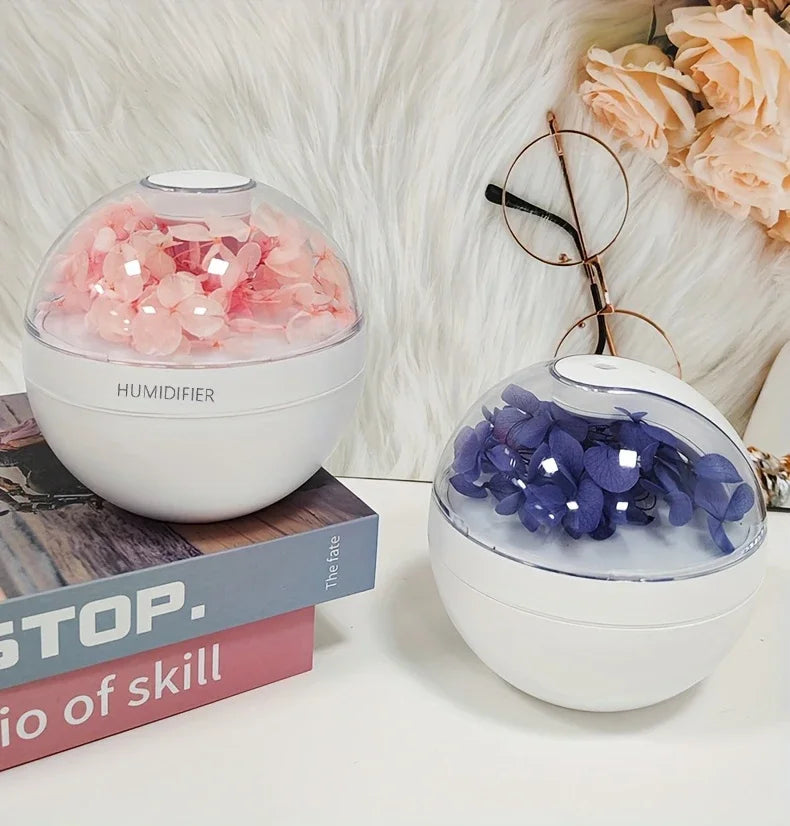 Mini Umidificador de Ar de Mesa para Casa e Escritório com Umidificação Silenciosa