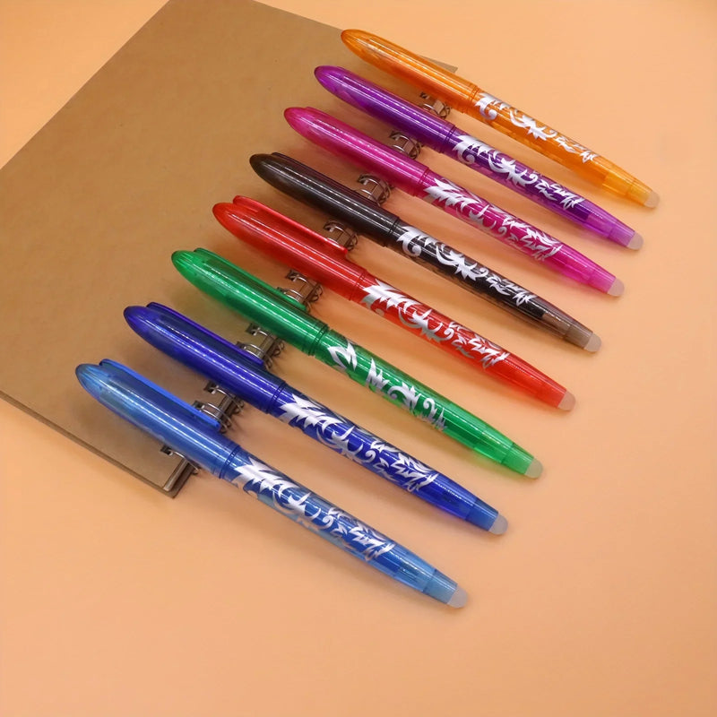 Caneta gel apagável multi-color0.5mm 4/8 peças