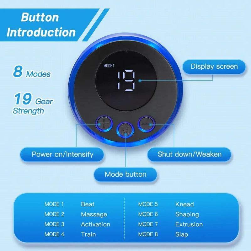 EMS Eye Massage Face Lifting & Firming Anti-Wrinkle Eye Lines Microcurrent Massager Spa Skin Care Home Appliances