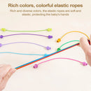 Jogo de Quebra-Cabeça de Corda Torcida em Madeira