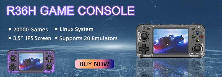 Console de Jogo Portátil com 500 Jogos Clássicos – Mini Console Retrô com Tela LCD, Recarregável,