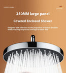 Top spray large water volume pressurized showerhead nozzle pressurized single head shower household shower showerhead