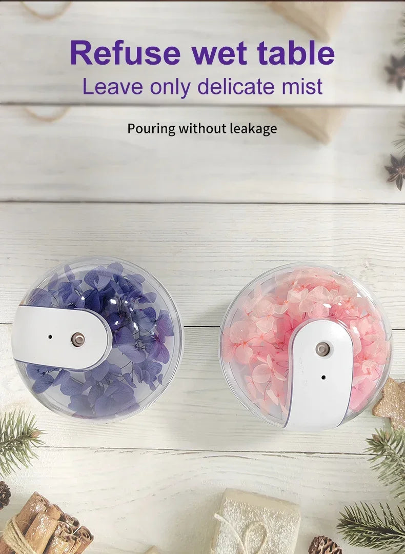 Mini Umidificador de Ar de Mesa para Casa e Escritório com Umidificação Silenciosa