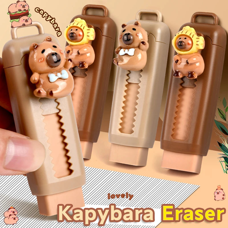 Borracha retrátil capivara