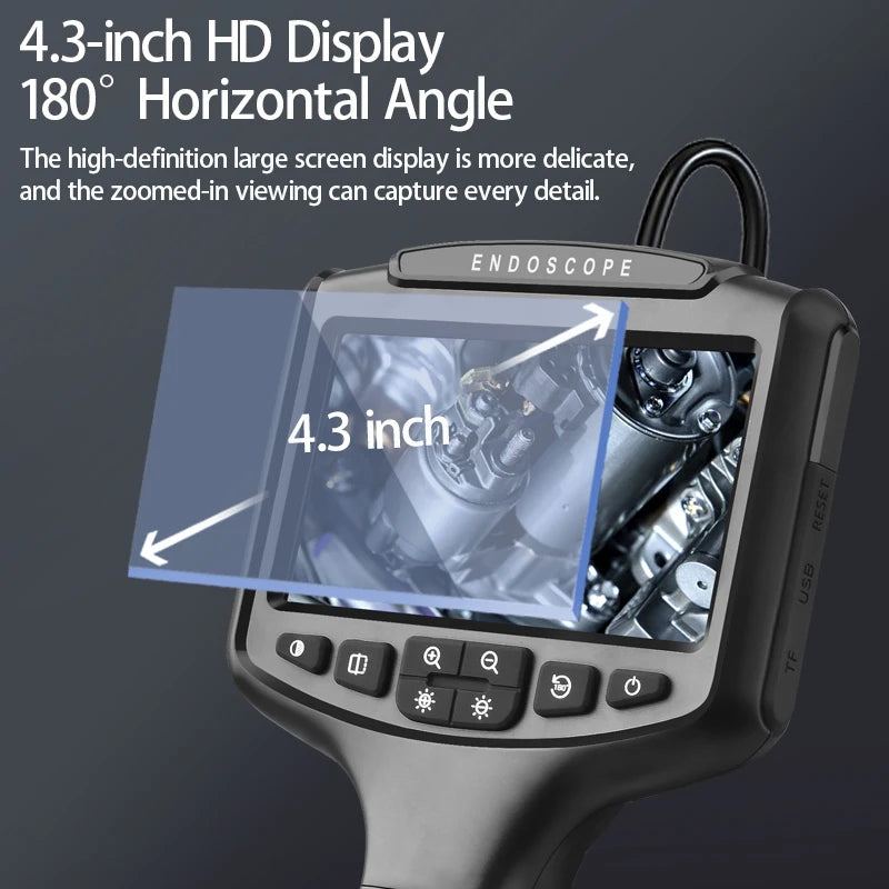 Câmera de Inspeção Endoscópica para Carros, Ferramenta de Diagnóstico 1080p