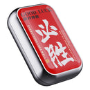 Brinquedo mecânico EDC de empurrar cartão com posições infinitas — brinquedo de metal magnético para ponta dos dedos, tipo fidget spinner, ideal para aliviar o estresse.