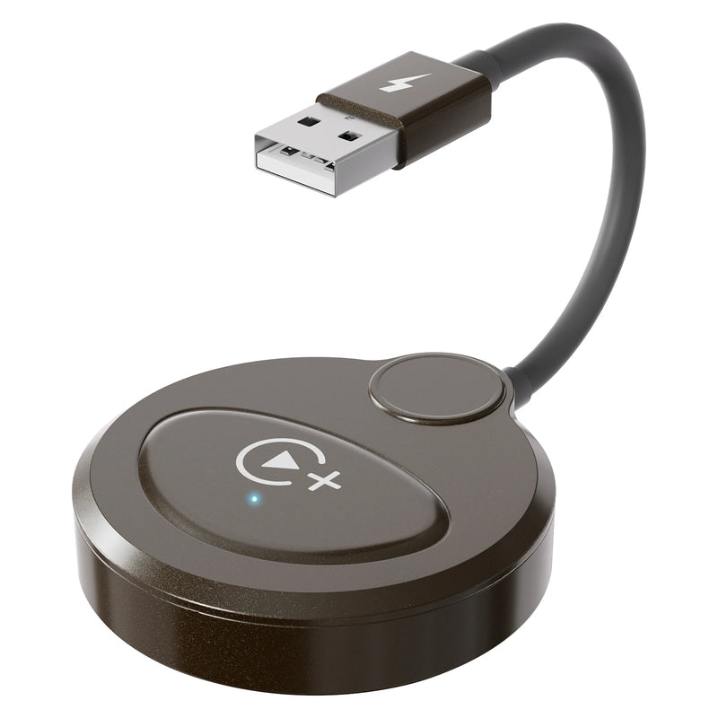 Adaptador CarPlay sem fio com suporte para YouTube, Netflix e TikTok