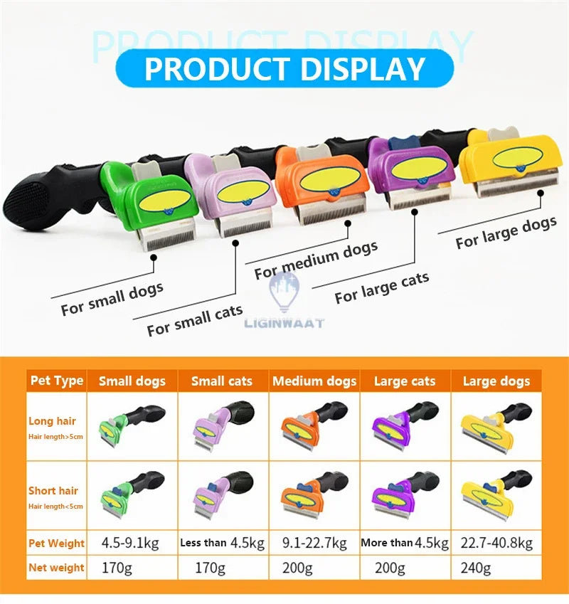 Pente Removedor de Pelos para Pet