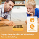 Jogo Eletrônico TIC-TAC-TOE 3 em 1 — Console de Jogo de Estratégia, Brinquedo Educativo Infantil