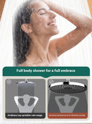 Top spray large water volume pressurized showerhead nozzle pressurized single head shower household shower showerhead