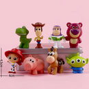 Conjunto com 8 Mini Figuras de 5cm – Toy Story 4 (Disney)